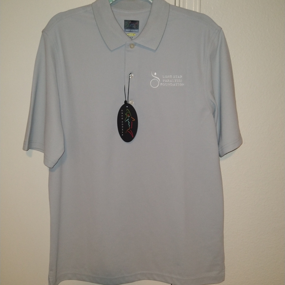 Greg Norman Play Dry Short Sleeve Polo Shirt Men's sz Small
